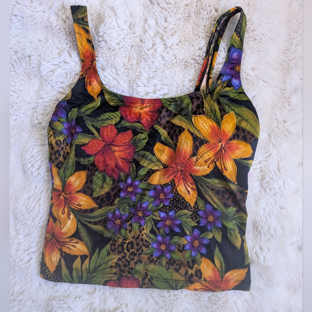 80s Tropical Swim Tank